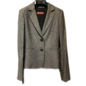 Max Mara Studio Grey wool blazer 38IT - XS-S